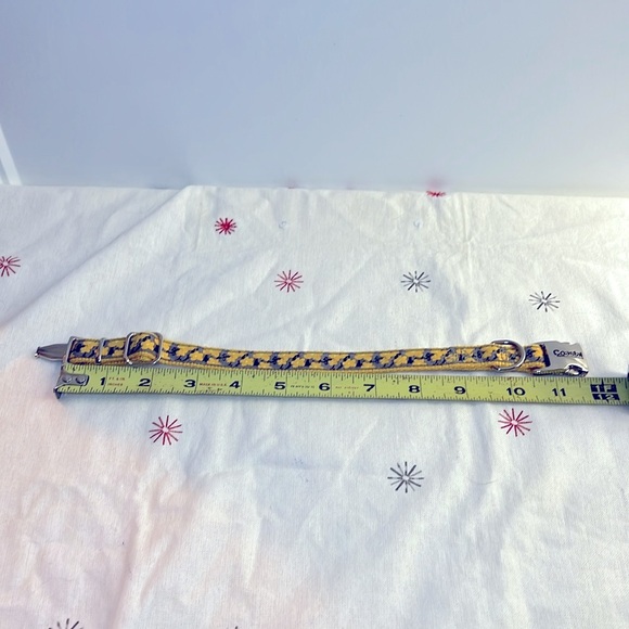 Small Dog Yellow Floral Collar - Picture 3 of 5
